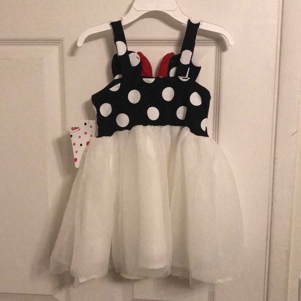 SOLD NWT Disney Minnie Mouse Toddler Dress 2T $38 - Picture 4 of 6